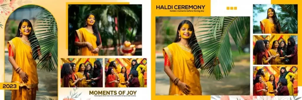 12X36 Haldi Album PSD