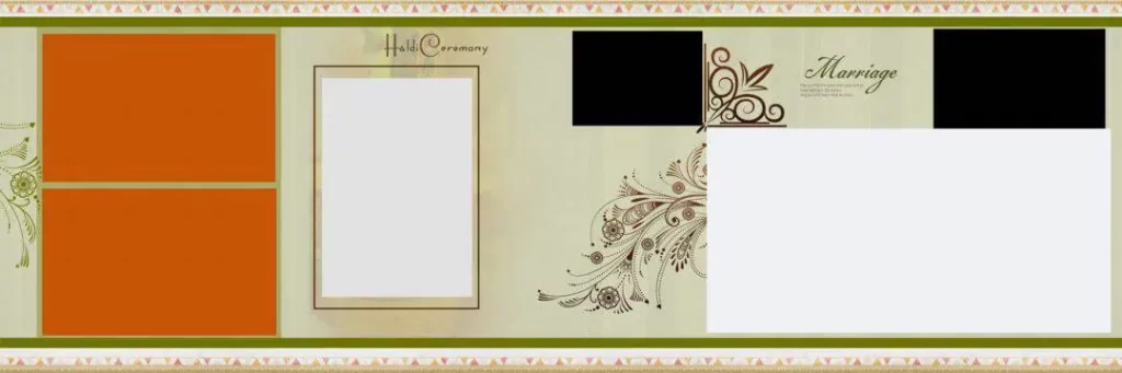 12X36 Haldi Album PSD