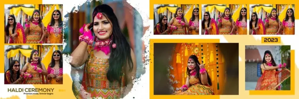 12X36 Haldi Album PSD