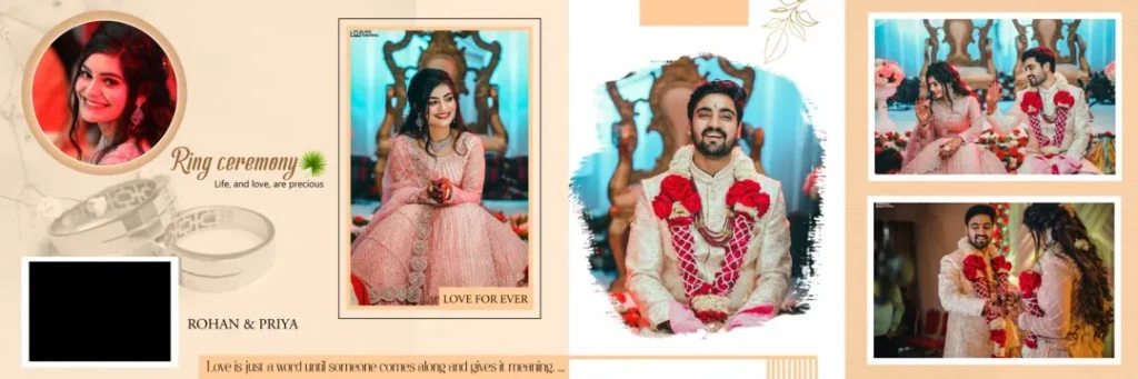 12X36 PSD Wedding Album