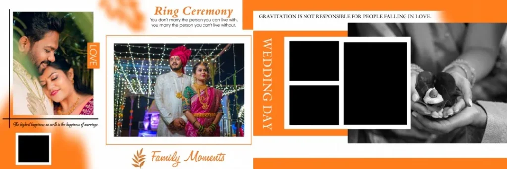 12X36 PSD Wedding Album