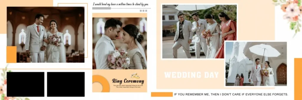 12X36 PSD Wedding Album