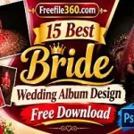 Bride Wedding Album Design
