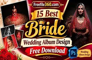 Bride Wedding Album Design