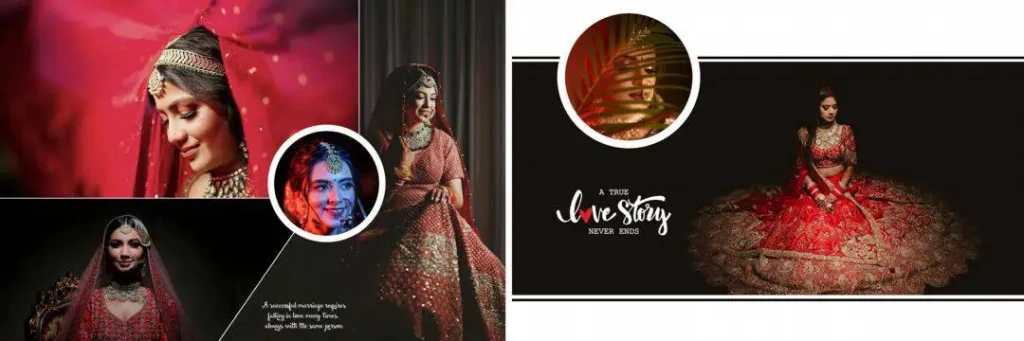Bride Wedding Album Design