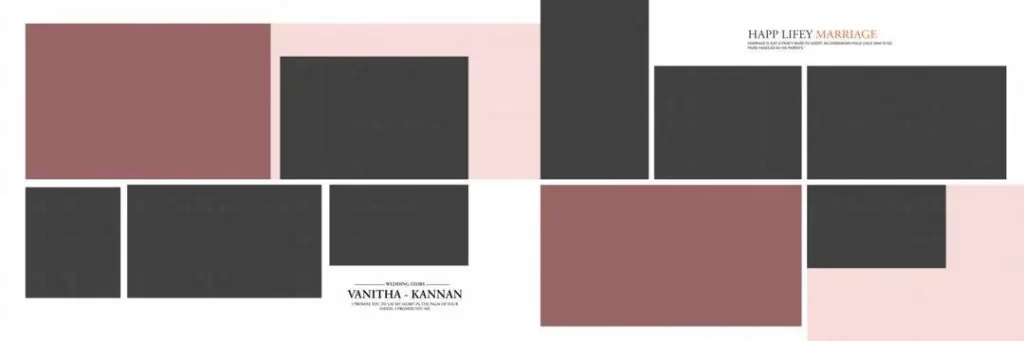 12 X 36 Album PSD