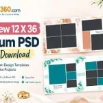 12 X 36 Album PSD