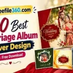 Marriage Album Cover Design