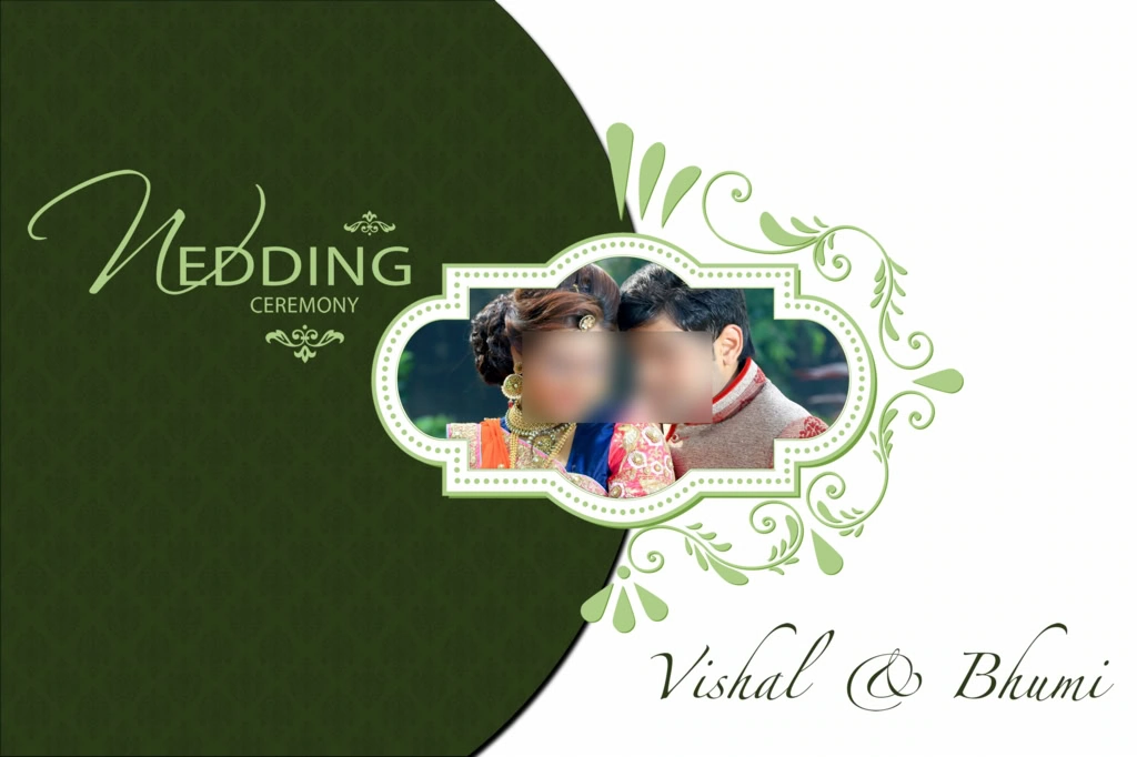 Marriage Album Cover Design