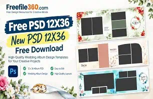 Free PSD 12X36