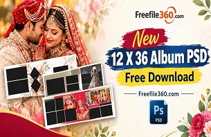 New 12 X 36 Album PSD
