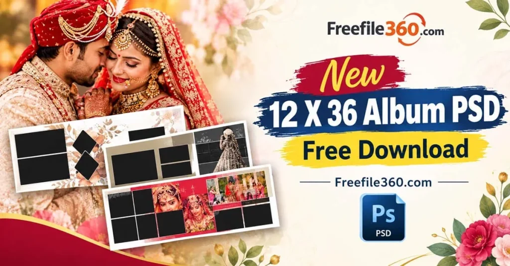 New 12 X 36 Album PSD