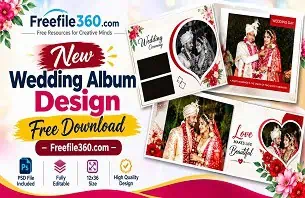 Wedding Album Design Free Download