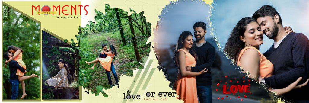 Pre Wedding Album Design PSD Free Download 12X36 Zip