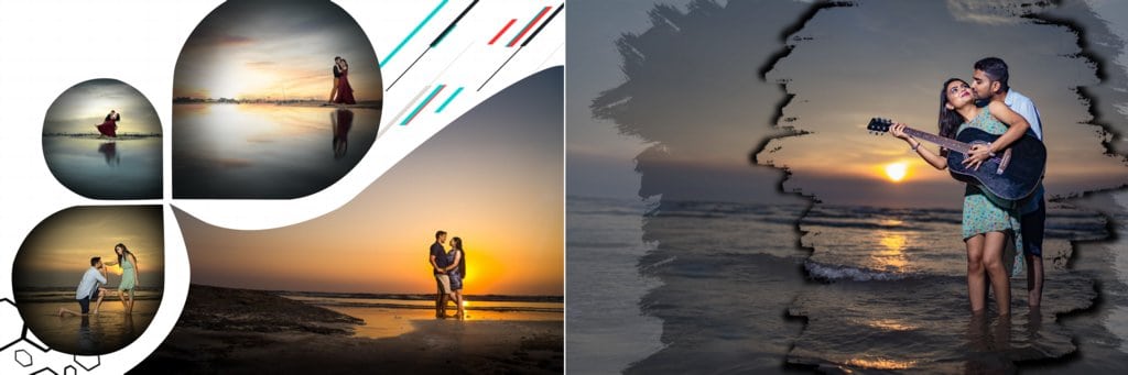 Pre Wedding Album Design PSD Free Download 12X36 Zip